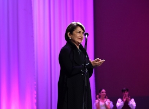 «Танец - это речь без слов»: Нуне Саркисян присутствовала на Всеармянском конкурсе танцевального искусства “Наирян”