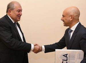 Армен Саркисян принял Эрика Эсраиляна