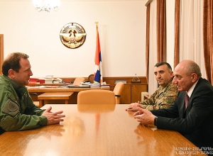 Бако Саакян принял Давида Тонояна