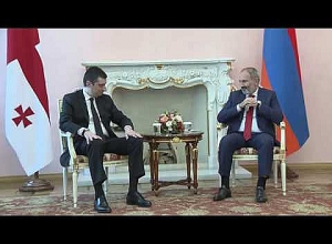 Փաշինյանն ու Վրաստանի վարչապետը քննարկել են համագործակցության հետագա զարգացմանը վերաբերող հարցեր.