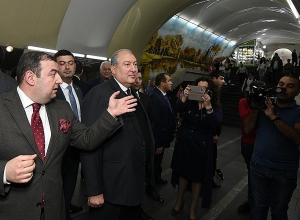 Президент Саркисян присутствовал на мероприятии, посвященном 150-летию Комитаса