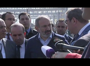 Փաշինյանը Գյումրիում ծանոթացել է արտաքին տնտեսական գոտու և ավտոմաքսատան շինաշխատանքների ընթացքին.