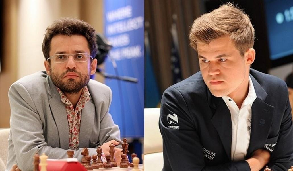 chess24 - Magnus Carlsen beats Levon Aronian to move to +4