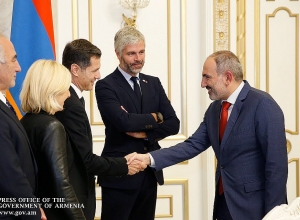 Վարչապետն ընդունել է Ֆրանսիայի Օվերն-Ռոն-Ալպ շրջանային խորհրդի նախագահի գլխավորած պատվիրակությանը