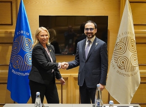 Тигран Авинян встретился с министром экономики и устойчивого развития Грузии