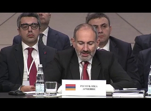 Փաշինյանի խոսքը Մոսկվայում ընթացող Եվրասիական միջկառավարական խորհրդի ընդլայնված կազմով նիստին.