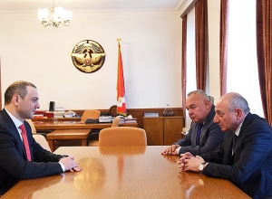 Президент Арцаха принял секретаря СБ РА