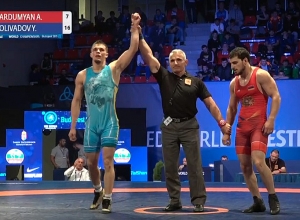 Ըմբշամարտիկ Արման Վարդումյանը պարտվեց 3-րդ տեղի համար մրցամարտում