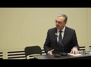 ԱԳ նախարար Զոհրաբ Մնացականյանի դասախոսությունը Շվեդիայի Միջազգային հարաբերությունների ինստիտուտում