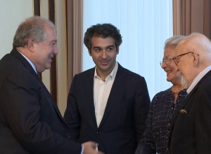 Արմեն Սարգսյանը հյուրընկալել է «Ժամանակակից դասականներ» կոմպոզիտորական փառատոնի մասնակիցներին