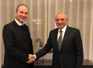 President of Artsakh arrives in Belgium on working visit