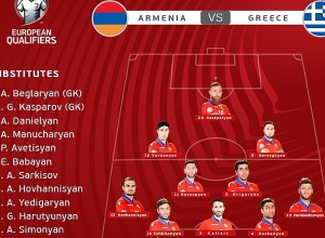 Եվրո-2020․ Աբրահամ Խաշմանյանը հրապարակեց Հայաստանի մեկնարկային կազմը