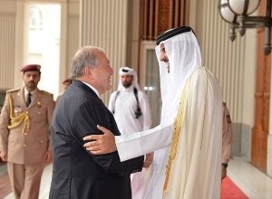 Տեղի է ունեցել Արմեն Սարգսյանի և Կատարի Պետության էմիր Թամիմ բին Համադ Ալ Թանիի առանձնազրույցը