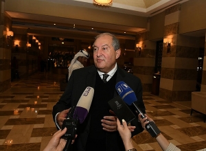 Նախագահ Արմեն Սարգսյանն ամփոփել է Կատարի Պետություն պաշտոնական այցի արդյունքները