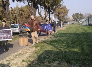 Քայլերթ դեպի ԱՄՆ դեսպանատուն՝ Վուդրո Վիլսոնի պատվին