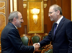 Пашинян принял министра иностранных дел и по делам эмигрантов Иордании