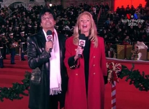 В Голливуде прошел ежегодный Рождественский парад