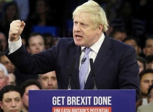 Борис Джонсон побеждает на выборах в Великобритании