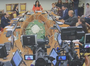 Заседание постоянной комиссии по защите прав человека и по общественным вопросам: прямой эфир