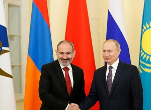 Владимир Путин встретил Никола Пашиняна