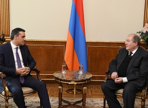 Президент Республики Армен Саркисян продолжает встречи в конце года