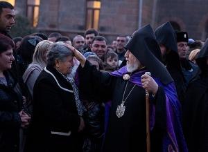 Սուրբ Ծննդյան Ճրագալույցի պատարագը Սուրբ Գայանե վանքում