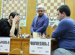 Սերժ Սարգսյանը շարունակում է հետարքրքվել հայկական շախմատով