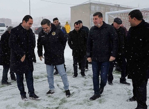 Արմեն Մելիքբեկյանը և Խորեն Հովհաննիսյանը Գեղարքունիքի մարզում խաղադաշտ են բացել