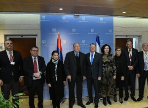 Նախագահ Սարգսյանը բարձրացրել է Իսրայելի Կնեսետի կողմից Հայոց ցեղասպանության ճանաչման հարցը