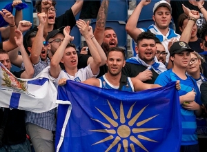 Հույն երկրպագուները քաղաքական ակցիա են կազմակերպել Ավստրալիա օփենում