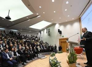 President Sarkissian delivers lecture at Israel’s Holon Institute of Technology