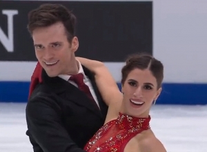 Գեղասահքի ԵԱ. Թինա Կարապետյան - Սիմոն Սենեկալ զույգը առաջադիմեց երկու տեղով