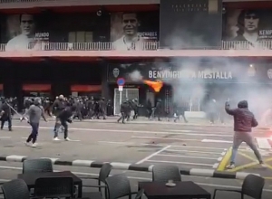 Ծեծկռտուք «Վալենսիա» - «Բարսելոնա» ֆուտբոլային խաղից առաջ