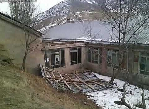 Դարբաս գյուղում քամին վնասել է դպրոցի տանիքը