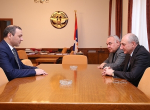 Армен Григорян и Бако Саакян встретились