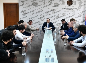 Արայիկ Հարությունյանն ընդունել է ըմբշամարտի Եվրոպայի առաջնության մեդալակիրներին