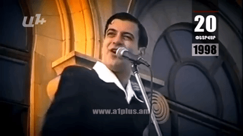 Calendar. February 19. Nairi Hunanyan speaks at Ozanyan’s precense