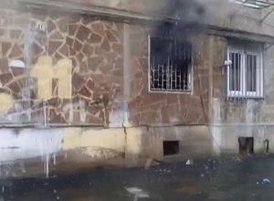 В одном из зданий на улице Рубиняна вспыхнул пожар: эвакуированы 7 человек