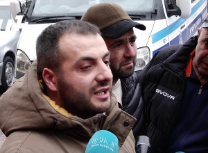 Բողոքի ակցիա քաղաքապետարանի դիմաց