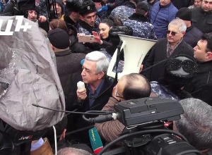 Սերժ Սարգսյանը դիմեց իր աջակիցներին