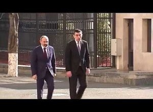 Նիկոլ Փաշինյանը պաշտոնական այցով ժամանել է Վրաստան