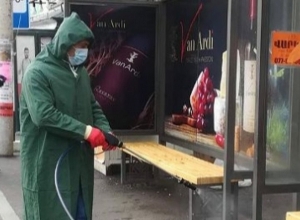 Дезинфекционные работы в Гюмри