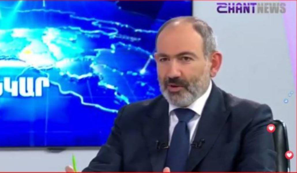 Nikol Pashinyan gives interview to Shant TV
