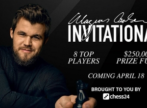 Магнус Карлсен проведет онлайн-шахматный турнир с призовым фондом 250 тысяч долларов