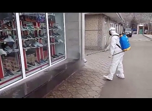 Փրկարարները Վանաձորի քաղաքային շուկայում իրականացրել են ախտահանման աշխատանքներ