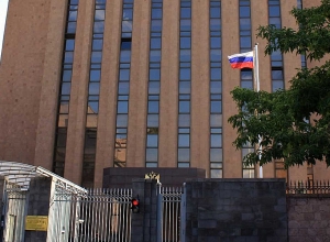Ակցիա Հայաստանում ՌԴ դեսպանատան դիմաց