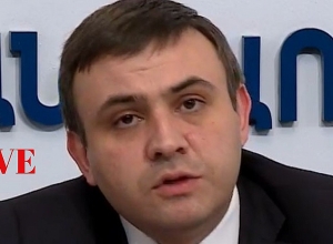 Пресс-конференция заместителя министра экономики РА Вароса Симоняна: ПРЯМОЙ ЭФИР