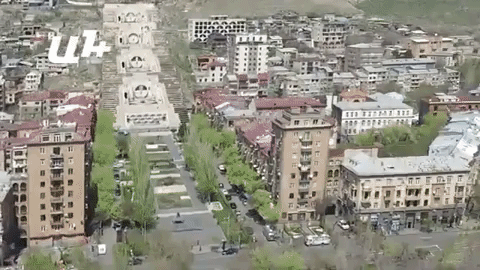 Ինքնամեկուսացած Երեւանը` անօդաչու սարքի աչքով