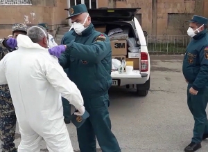 В Варденисе провели дезинфекцию