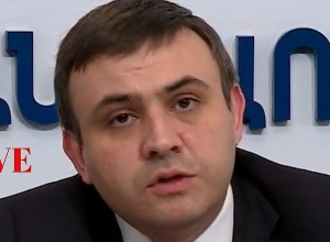 Пресс-конференция заместителя министра экономики РА Вароса Симоняна: ПРЯМОЙ ЭФИР